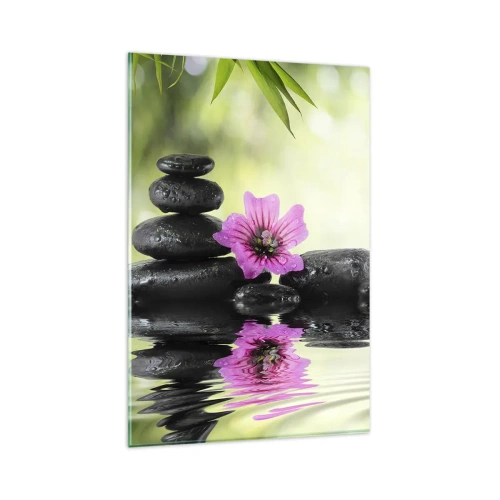 Tablou pe sticlă - Timp pentru suflet - 80x120 cm