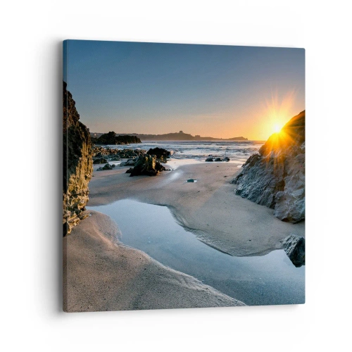 Tablou pe pânză - Neatinse de mâna omului - 40x40 cm