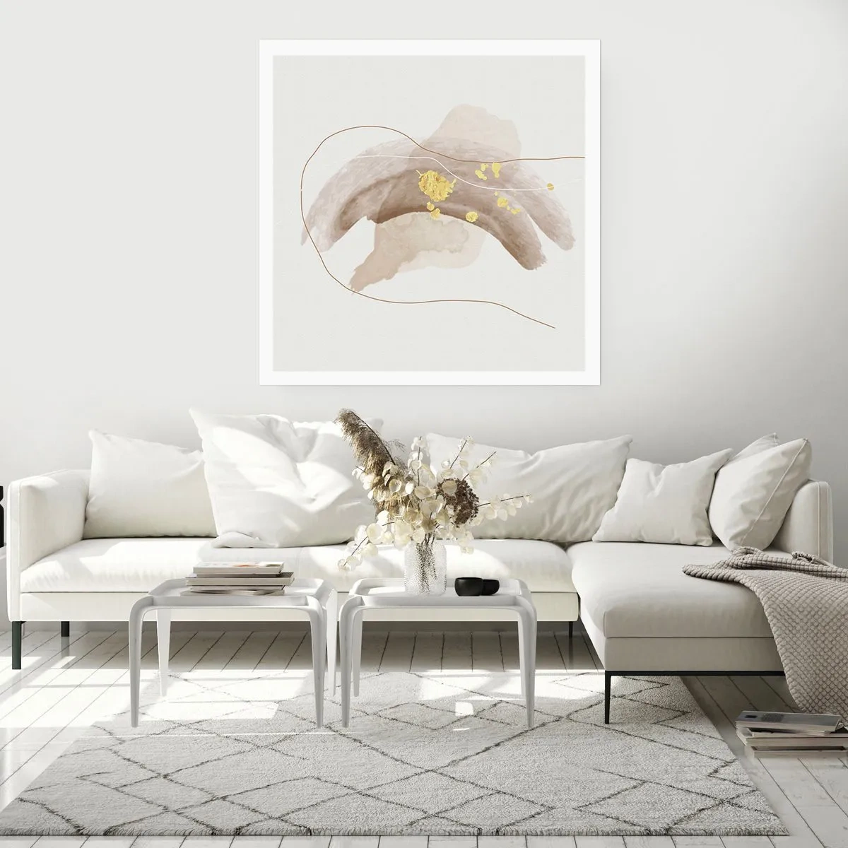 Poster - Întâlnite în spațiu - 60x60 cm