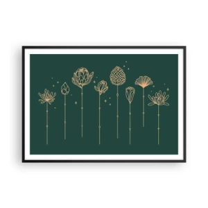 Poster în ramă neagră - Familia IERBEscu - 100x70 cm