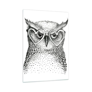 Tablou pe sticlă - Cu înțelepciune și dragoste - 50x70 cm