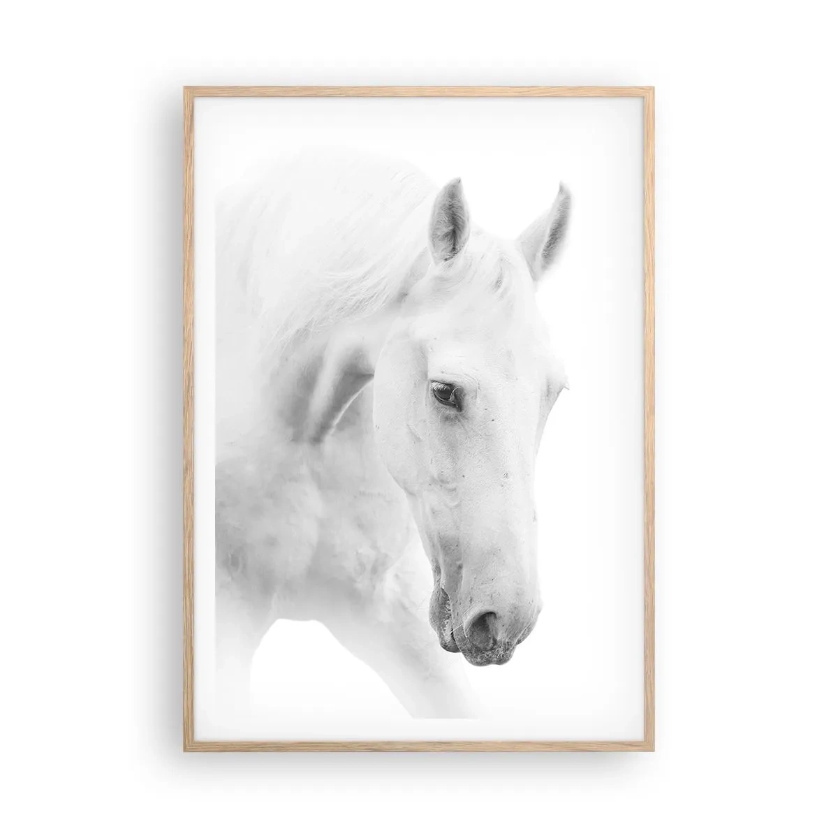 Poster în ramă de stejar deschis - Este aceasta o prietenie...? - 70x100 cm