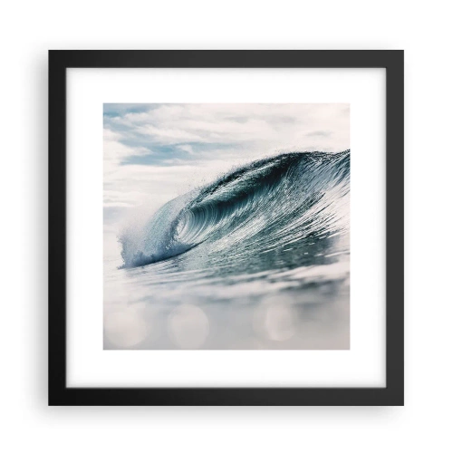 Poster în ramă neagră - Summitul apei - 30x30 cm