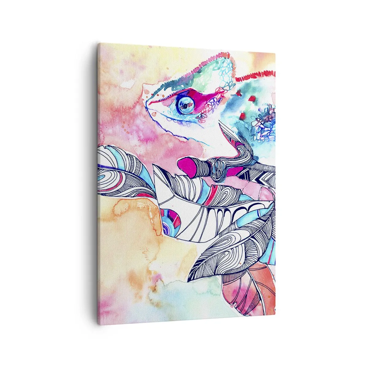 Tablou pe pânză - Colorat ca și lumea noastră - 50x70 cm
