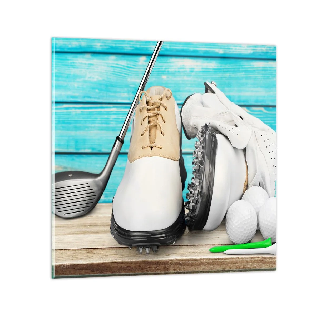 Tablou pe sticlă - Totul este gata - 40x40 cm