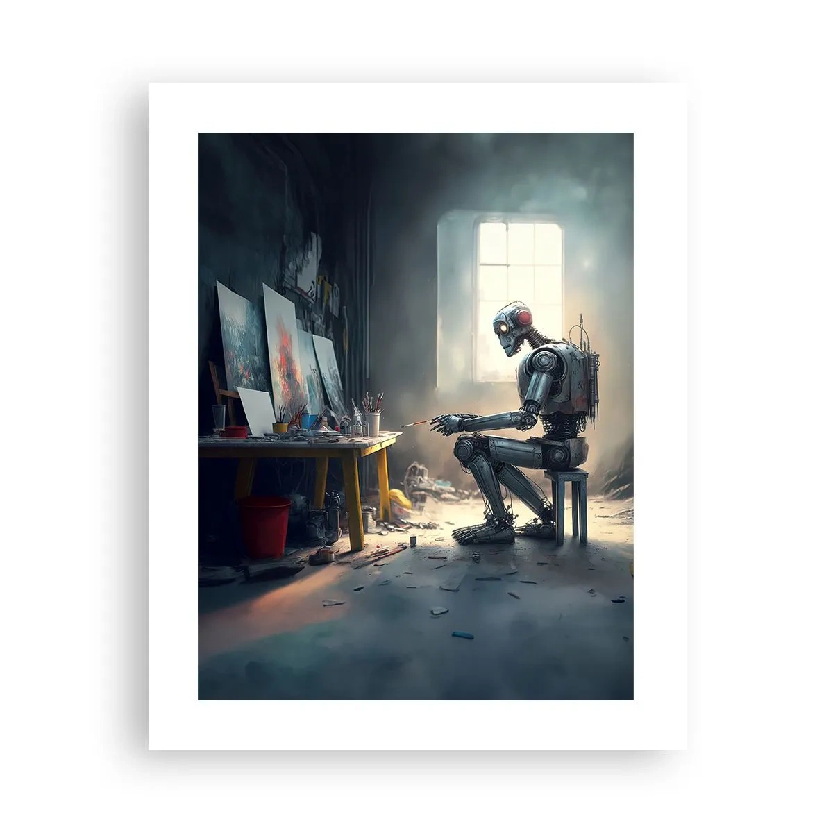 Poster - Actul de creație - 40x50 cm