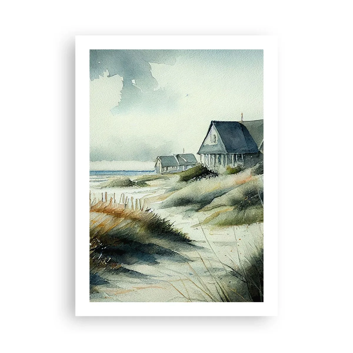 Poster - Departe de agitație - 50x70 cm