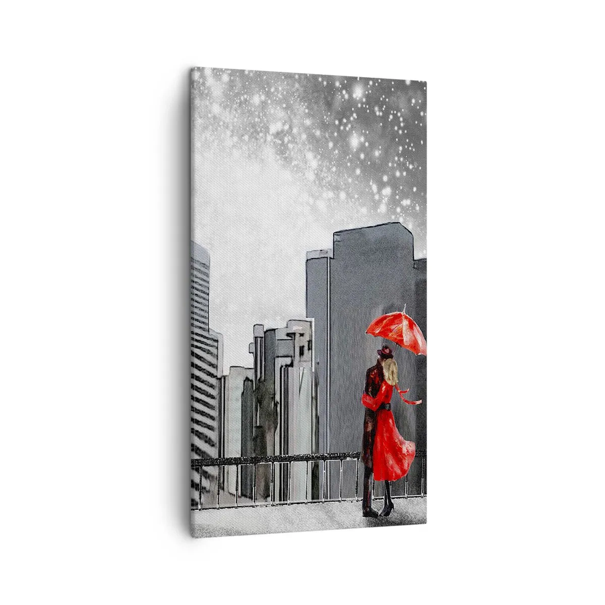 Tablou pe pânză - Un om, nu o piatră - 45x80 cm