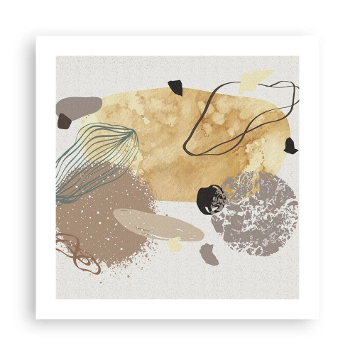 Poster - Fluiditatea aplicată - 50x50 cm