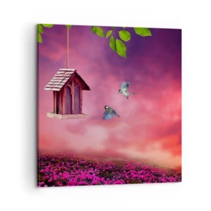 Tablou pe pânză - Invitație la cină - 50x50 cm