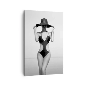 Tablou pe pânză - Numele meu este: Eleganța - 80x120 cm