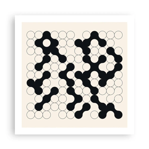 Poster - Joc chinezesc - o variație - 60x60 cm