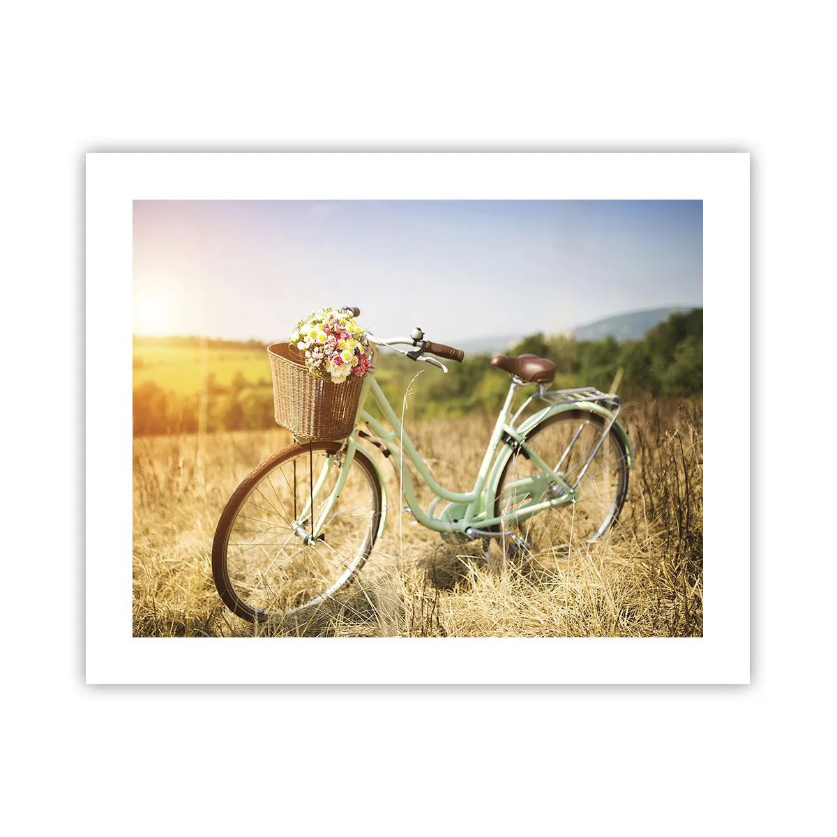 Poster - Mă odihnesc aici un pic - 50x40 cm