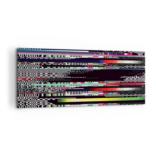 Tablou pe pânză - Imaginea controlată a realității - 100x40 cm