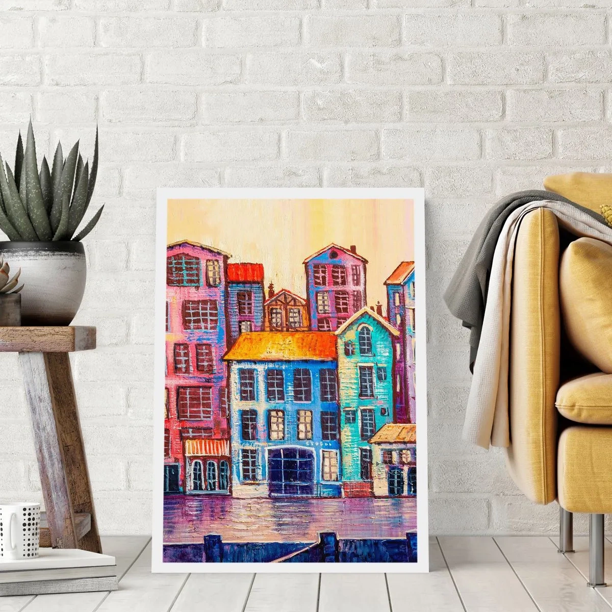 Poster - Un oraș ca în basm - 50x70 cm