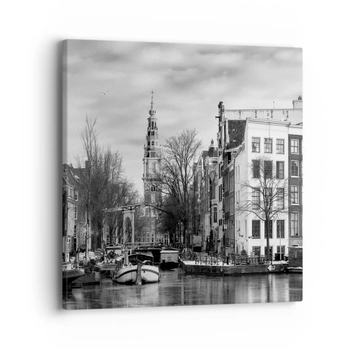 Tablou pe pânză - Amsterdam vibes - 40x40 cm