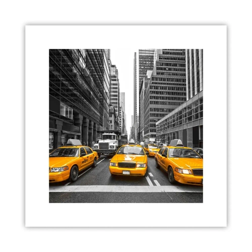 Poster - Noi suntem cei care colorăm orașul - 30x30 cm