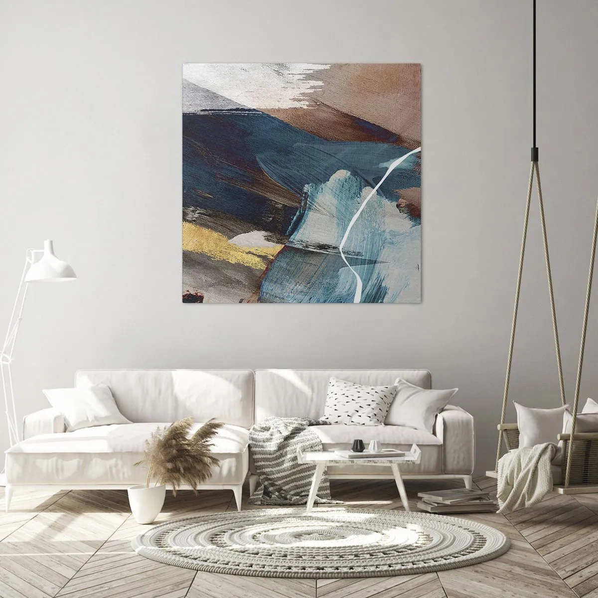 Tablou pe pânză - Cu fler și energie - 50x50 cm