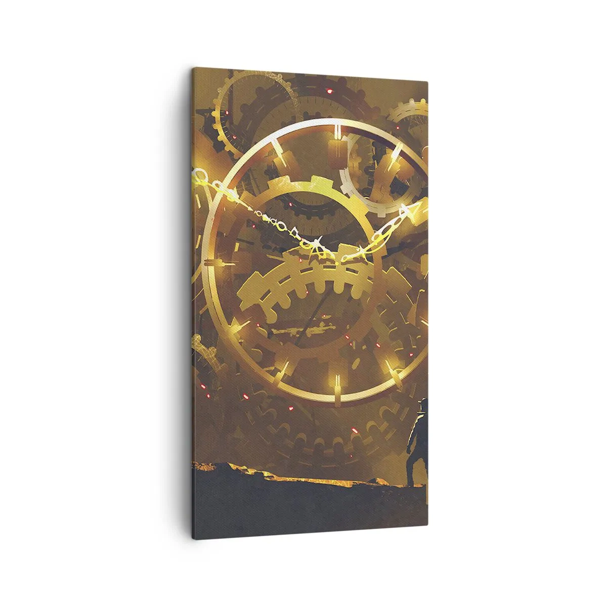 Tablou pe pânză - La sursa timpului - 45x80 cm