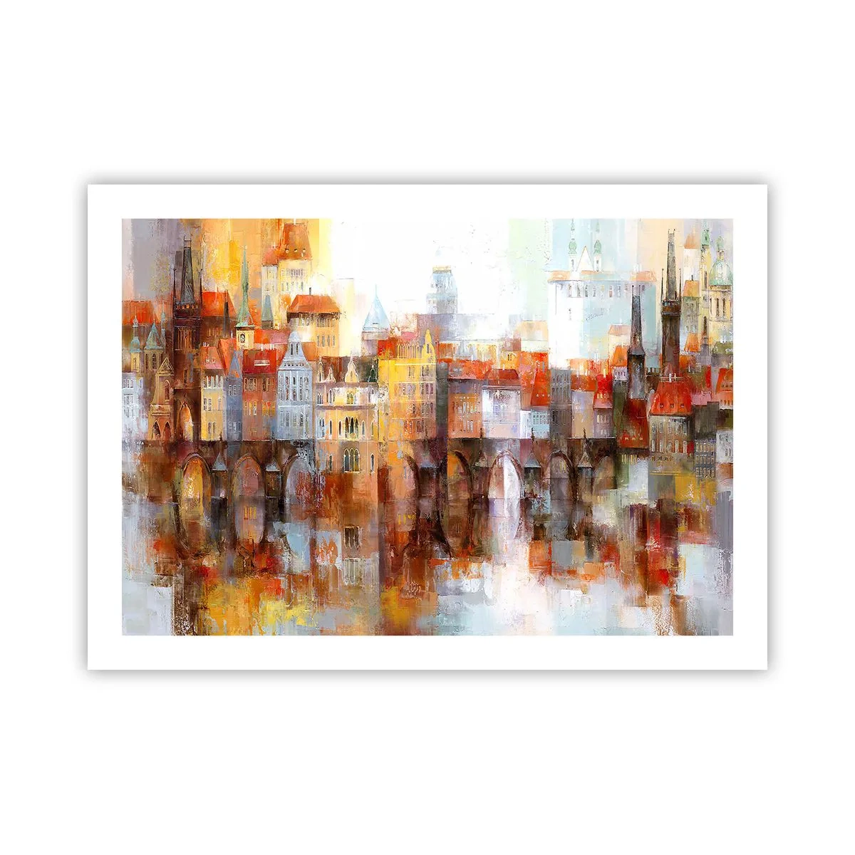 Poster - Frumos și sub pod - 70x50 cm