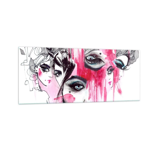 Tablou pe sticlă - , - 100x40 cm