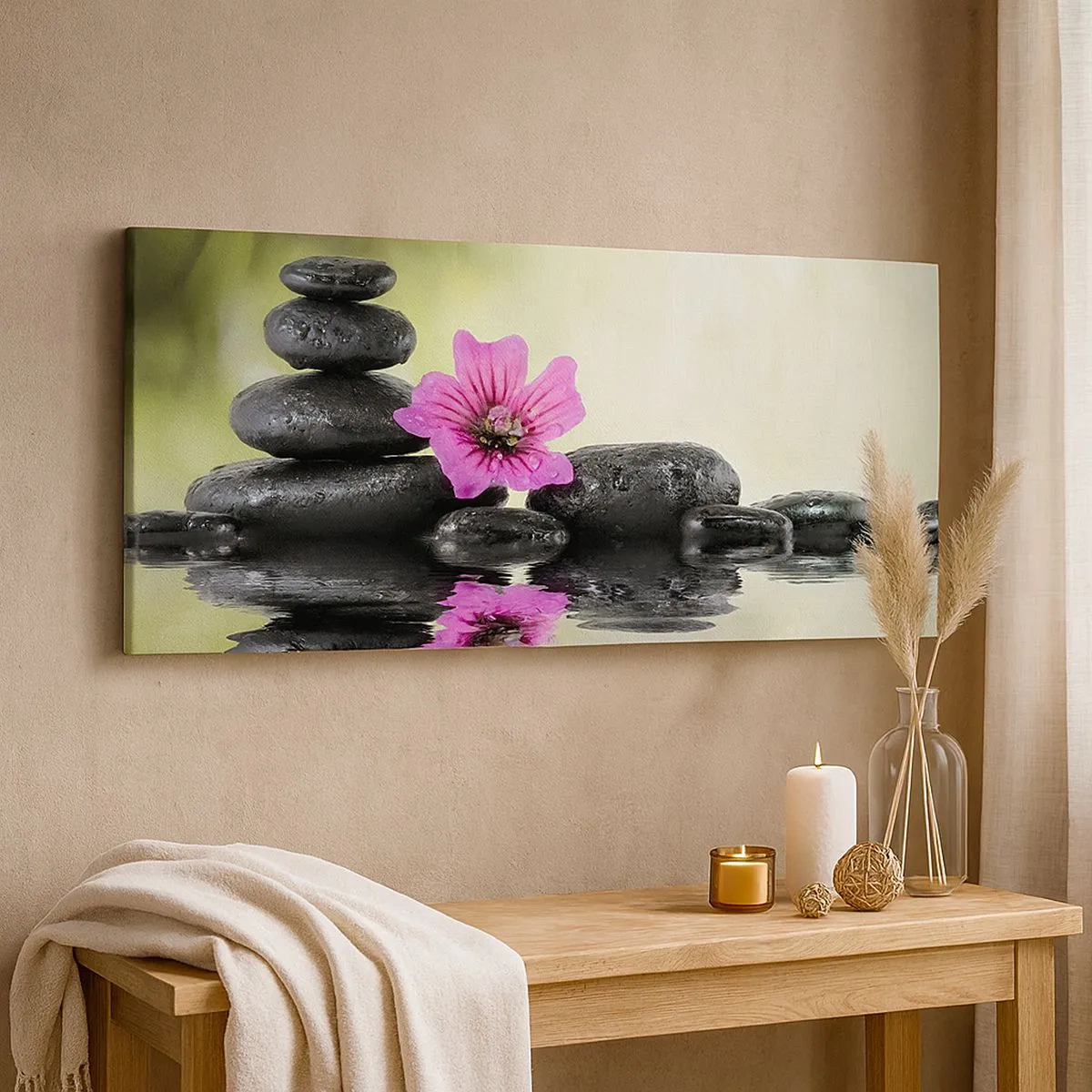 Tablou pe pânză - Timp pentru suflet - 100x40 cm