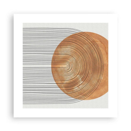 Poster - Compoziția solară - 40x40 cm