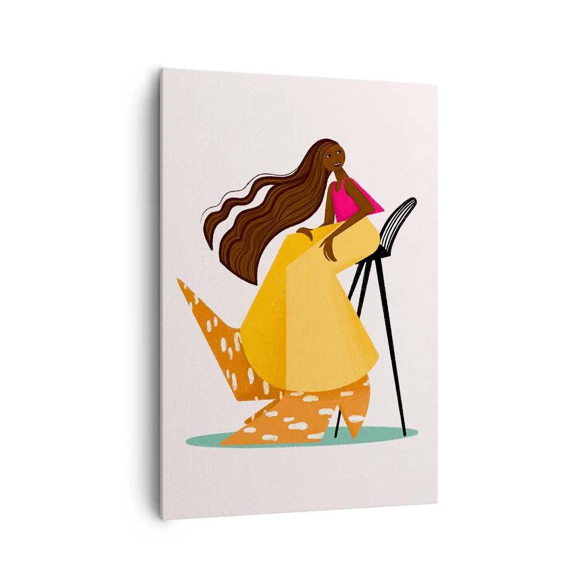 Tablou pe pânză - Moda este distractivă - 70x100 cm