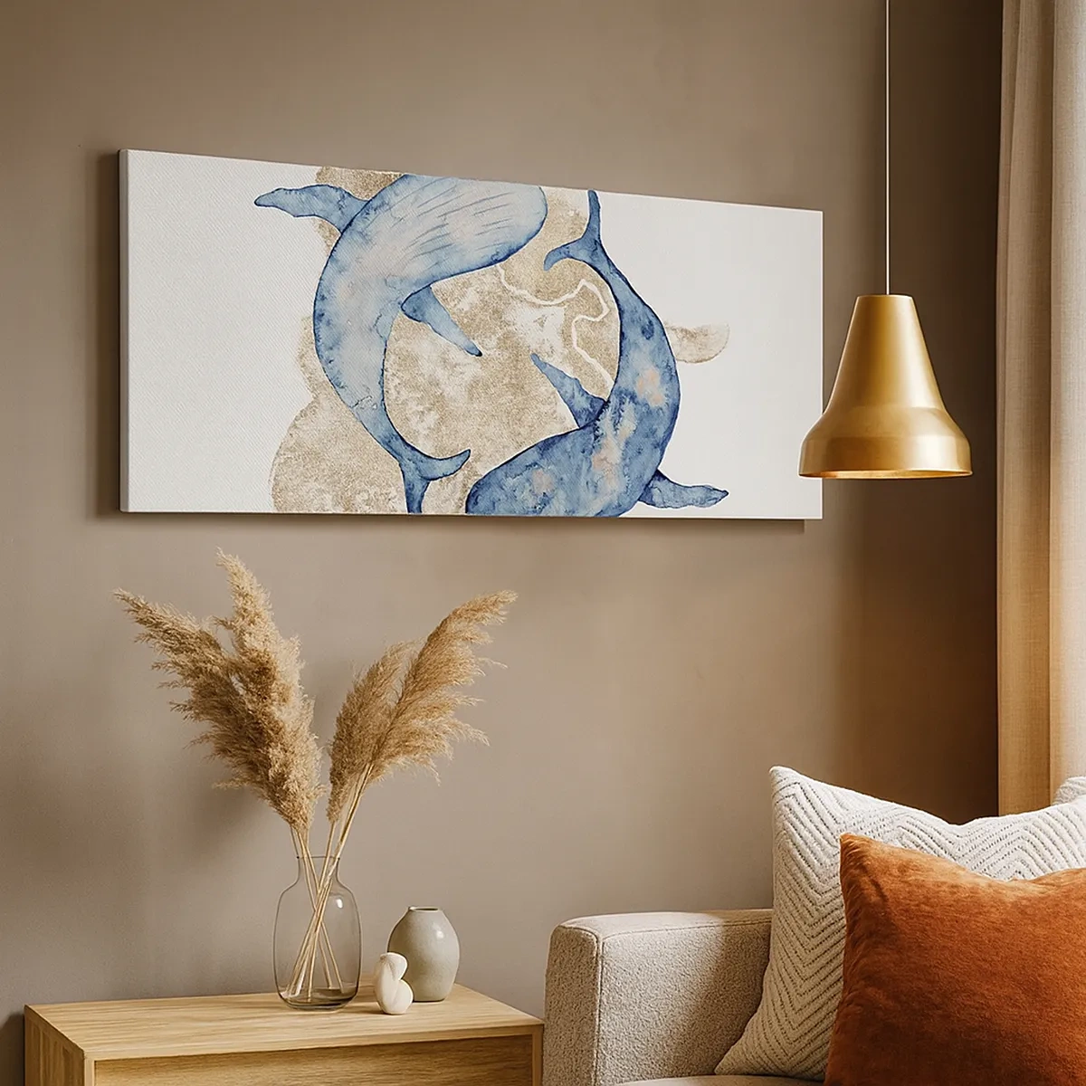 Tablou pe pânză - Prietenie sau iubire? - 30x30 cm