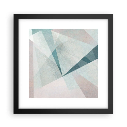 Poster în ramă neagră - Calm și totuși dinamic - 30x30 cm
