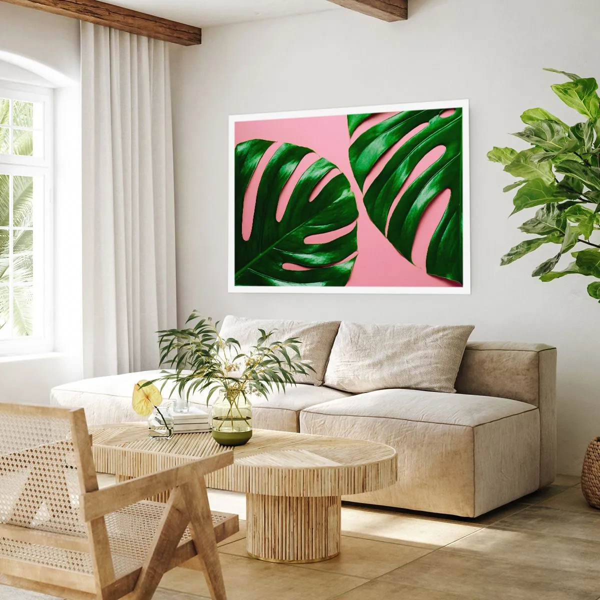Poster - Întâlnire verde - 70x50 cm