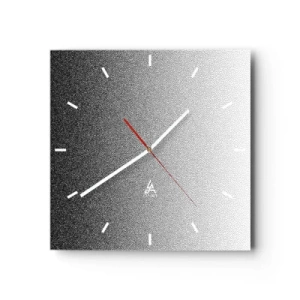 Ceas de perete - Ceas pe sticlă - Spre lumină - 30x30 cm