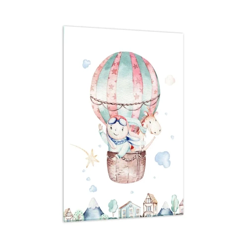 Tablou pe sticlă - Ne vom întoarce în curând! - 80x120 cm