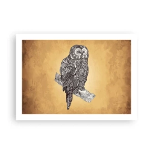 Poster - Ornamente complicate de înțelepciune - 70x50 cm