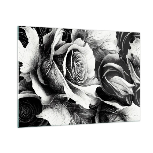 Tablou pe sticlă - Mereu regina - 100x70 cm