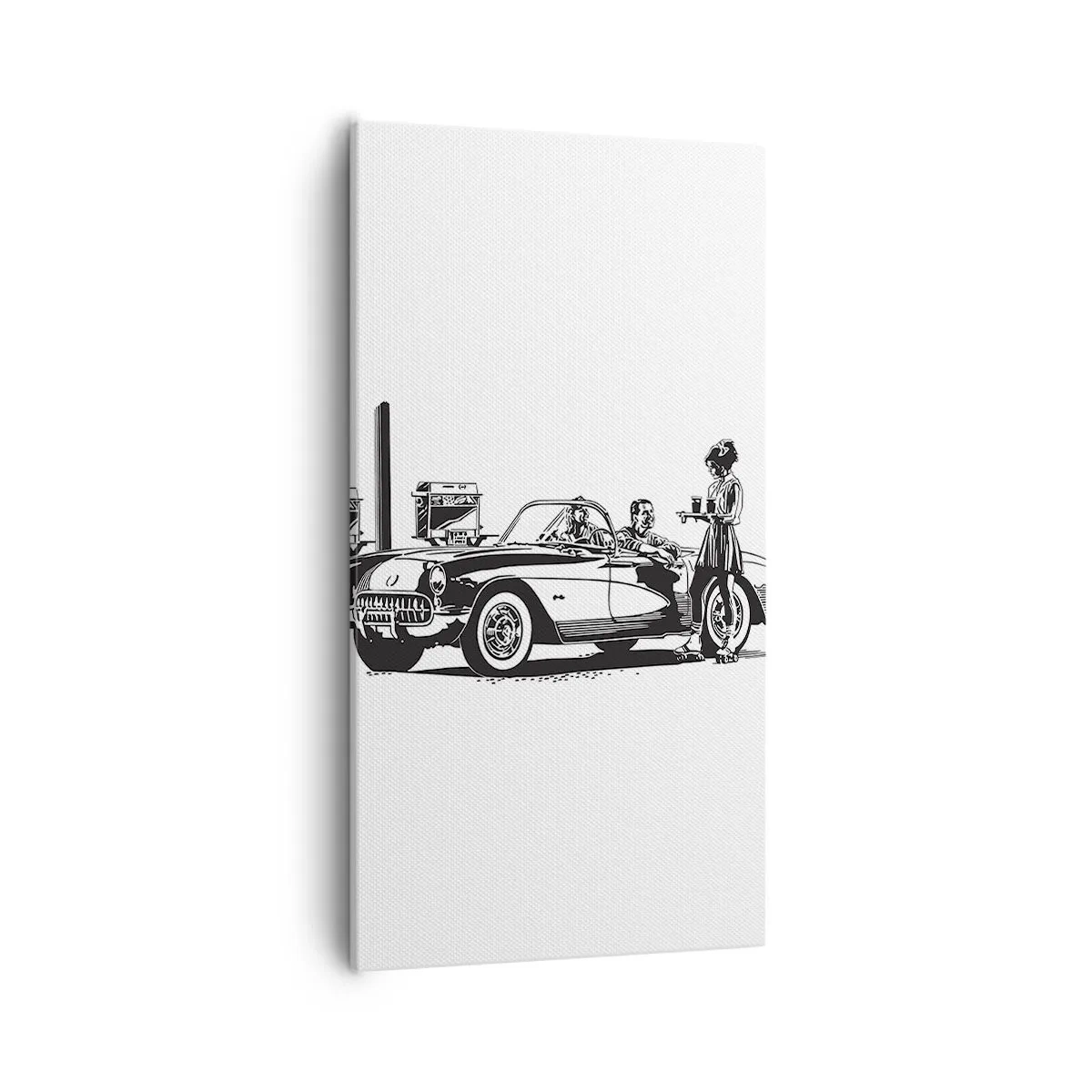 Tablou pe pânză - 60. - America fără griji - 55x100 cm