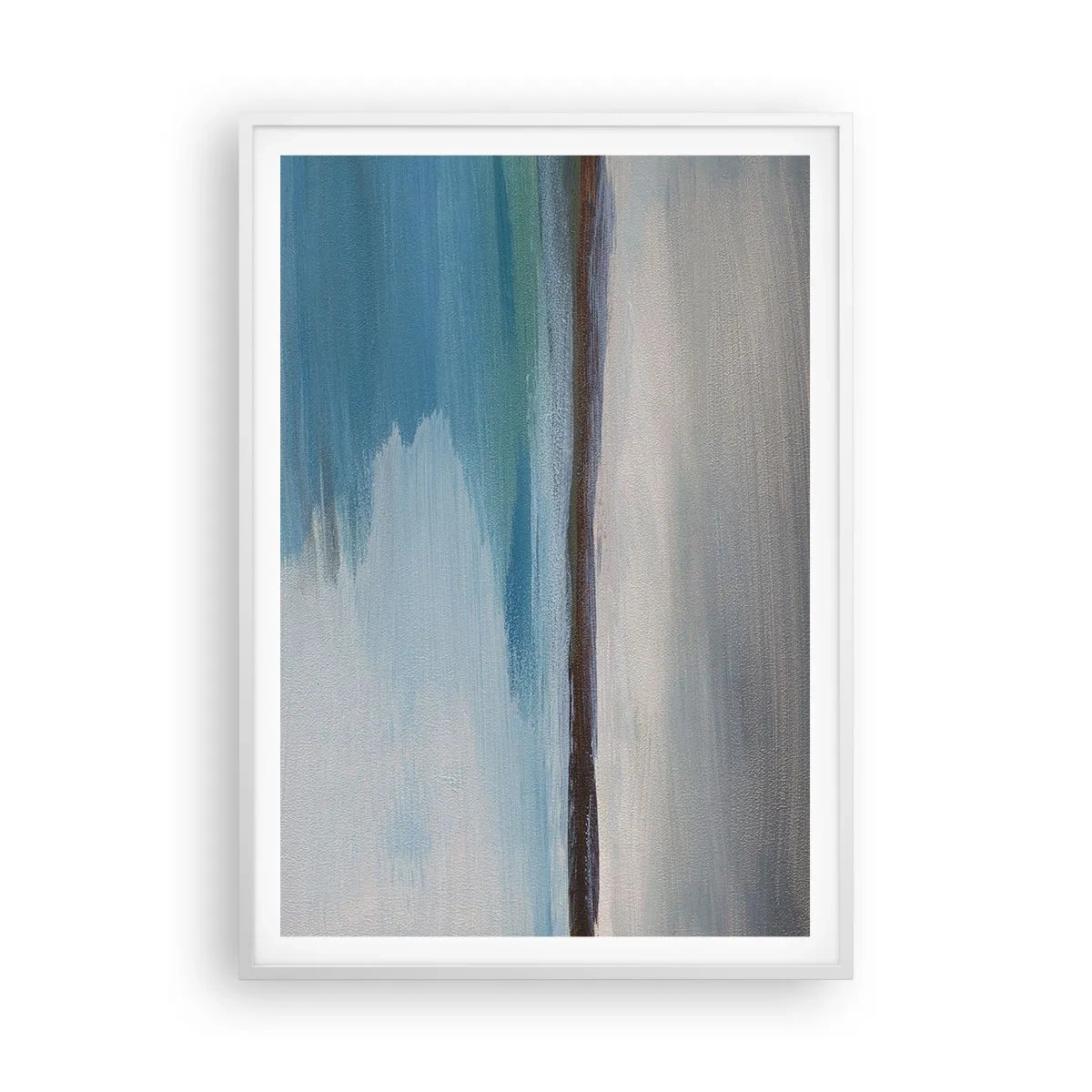 Poster în ramă albă - Peisaj orizontal - 70x100 cm
