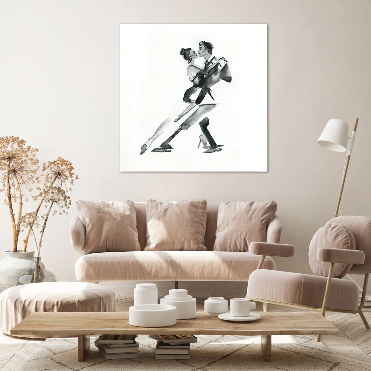 Tablou pe pânză - Într-un ritm - 50x50 cm