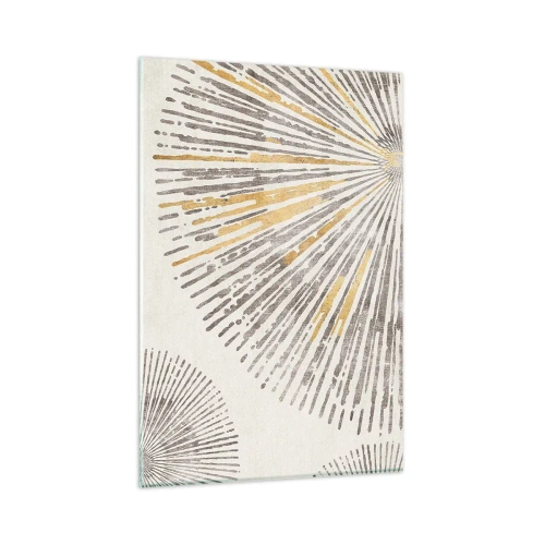 Tablou pe sticlă - Frumusețea razei - 80x120 cm