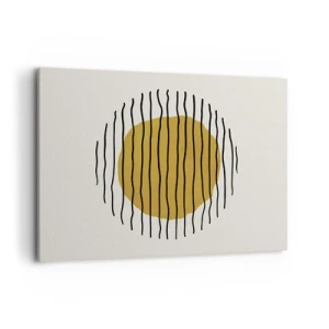Tablou pe pânză - Abstracție tremurândă de căldură - 100x70 cm