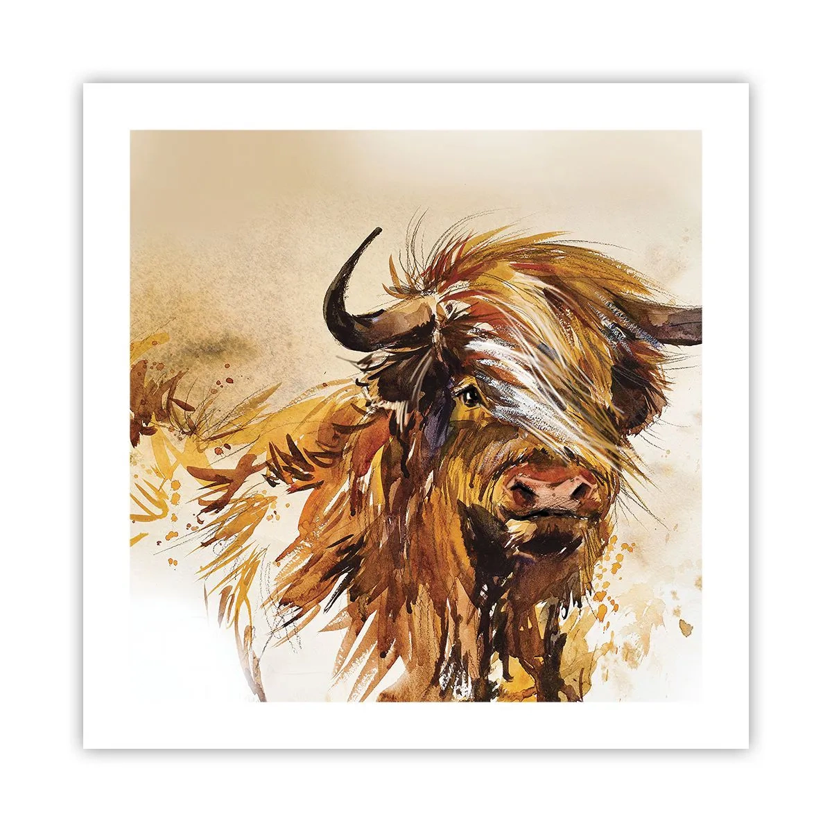 Poster - Mândria vânătorului - 50x50 cm