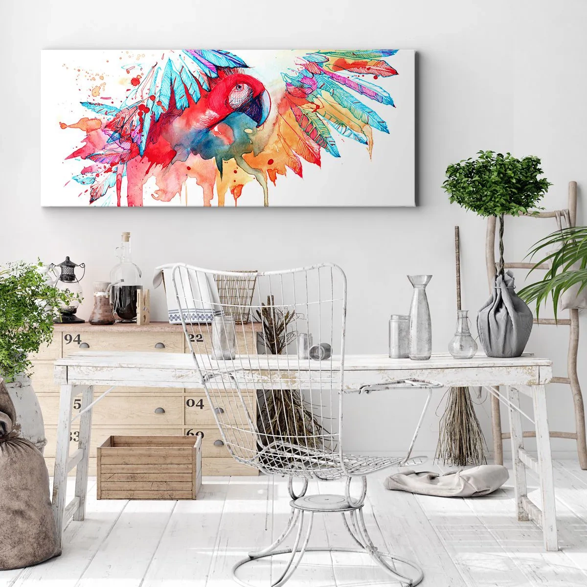 Tablou pe pânză - . - 90x30 cm