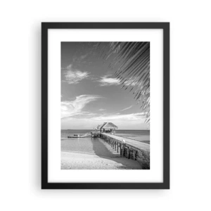 Poster în ramă neagră - O amintire sau un vis? - 30x40 cm