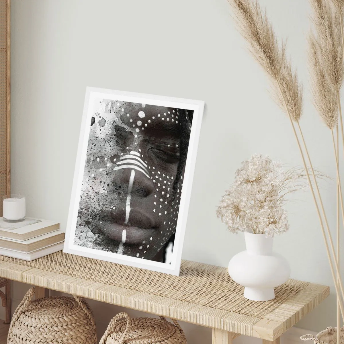 Poster în ramă albă - Descoperă spiritul original - 61x91 cm