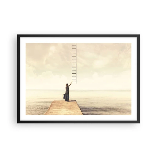 Poster în ramă neagră - O călătorie conceptuală - 70x50 cm