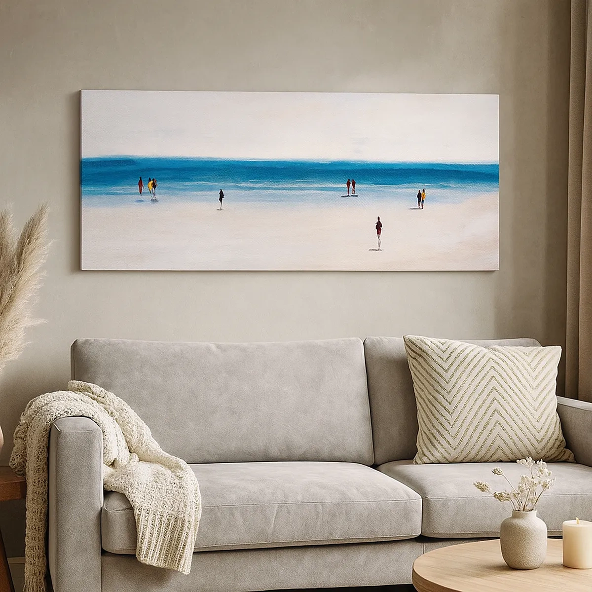 Tablou pe pânză - Nevoia naturală - 30x30 cm