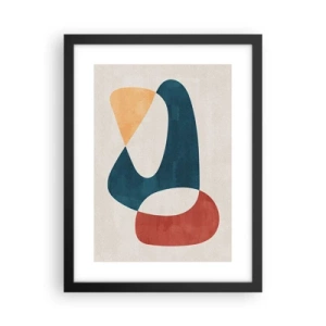 Poster în ramă neagră - Influențe și metamorfoze - 30x40 cm