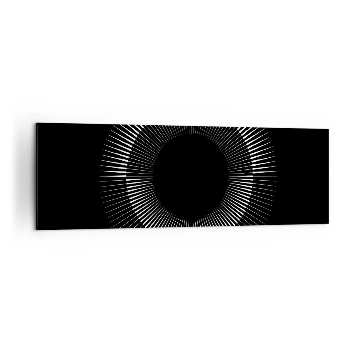 Tablou pe pânză - Soarele Negru - 160x50 cm