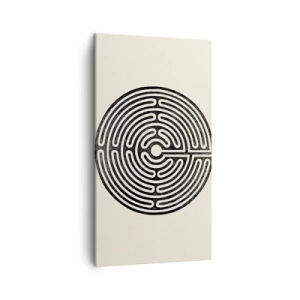 Tablou pe pânză - Ordine secretă - 45x80 cm