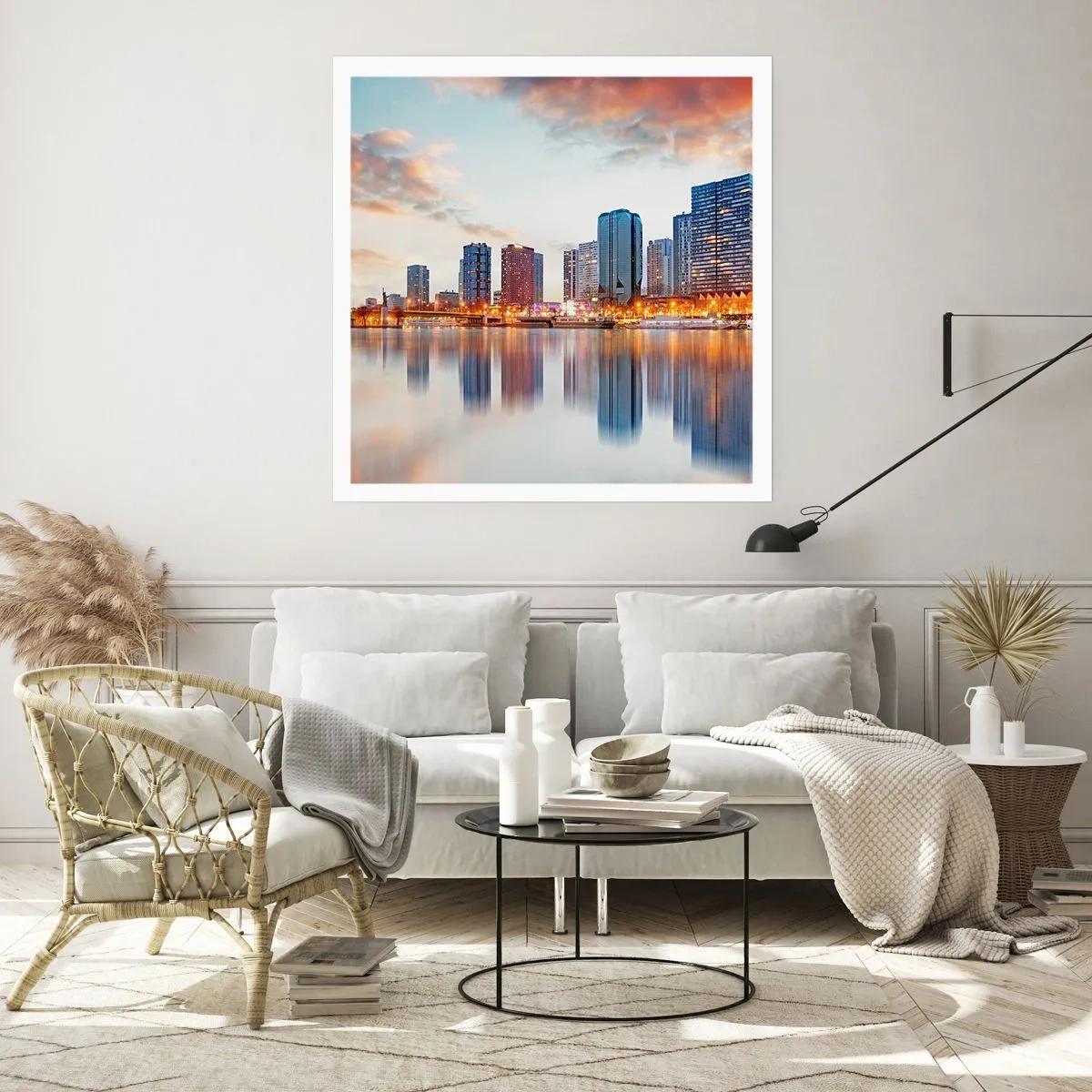 Poster - Calmul monumental al Parisului - 40x40 cm